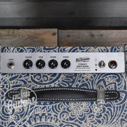 Benson Amps Vinny Reverb Combo - Premium Finish Segovia with Black Grill