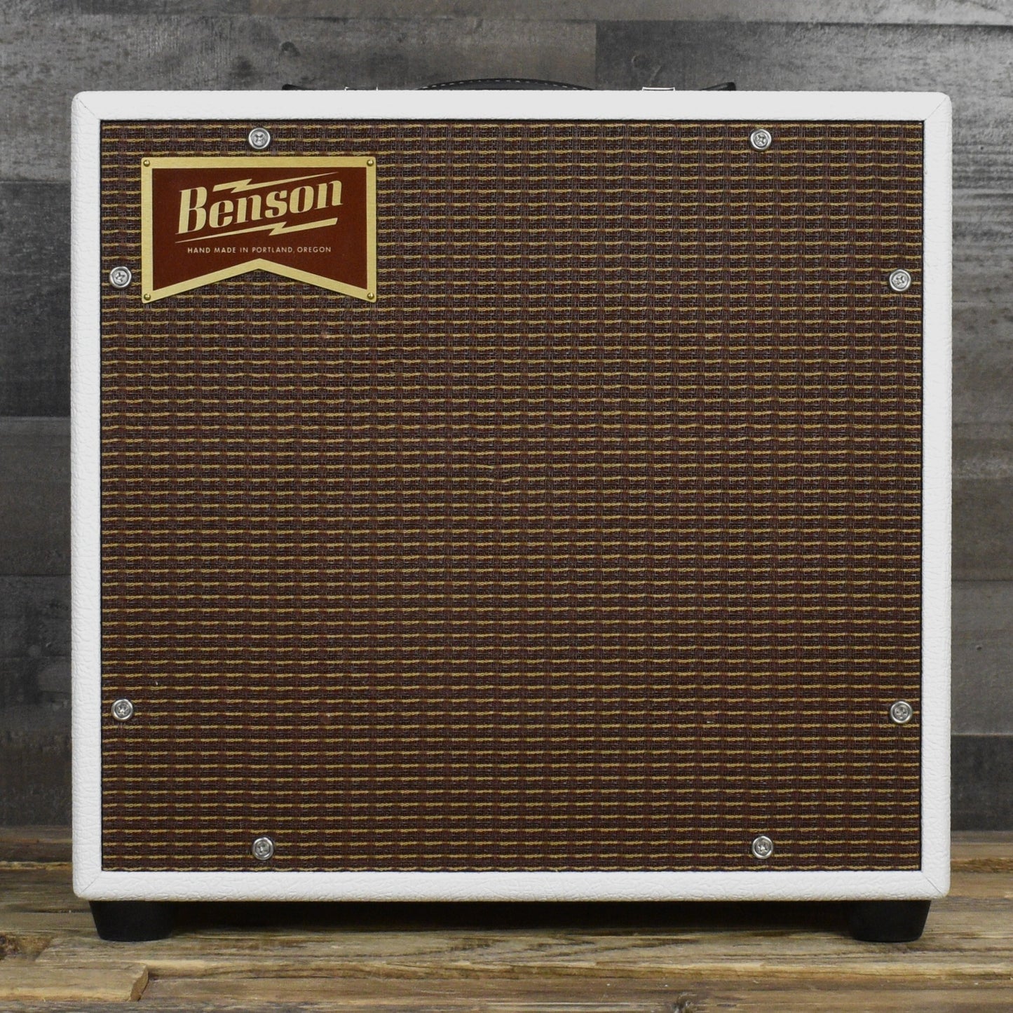 Benson Amps Vinny Reverb Combo - White Tolex - Oxblood Grill Cloth