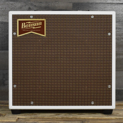 Benson Amps Vinny Reverb Combo - White Tolex - Oxblood Grill Cloth