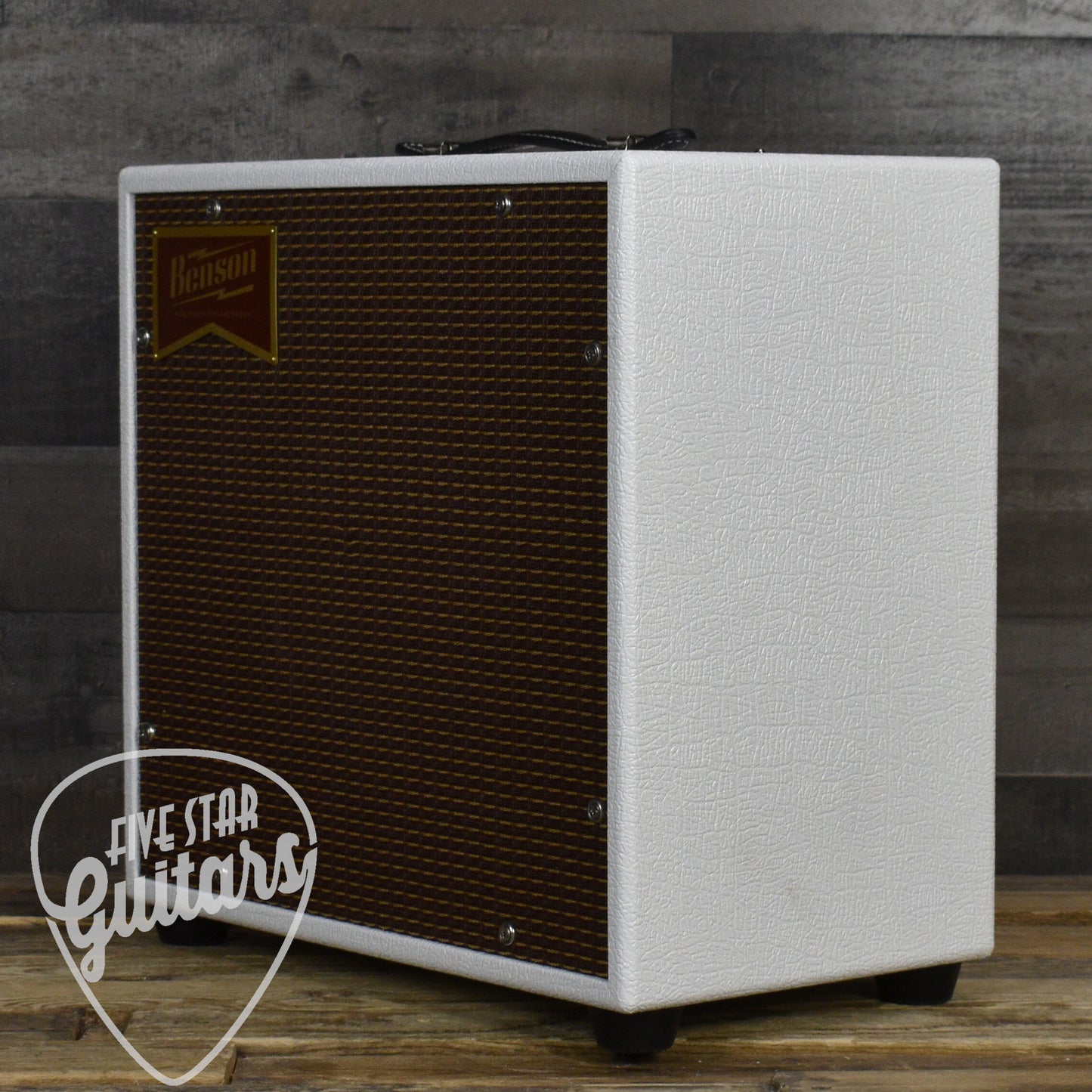 Benson Amps Vinny Reverb Combo - White Tolex - Oxblood Grill Cloth