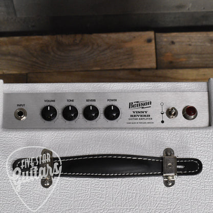 Benson Amps Vinny Reverb Combo - White Tolex - Oxblood Grill Cloth