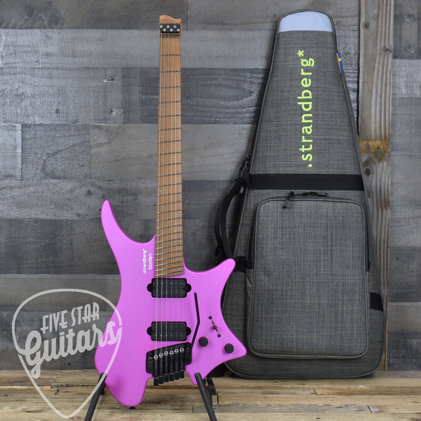 Strandberg Boden Standard N2.6T - Electric Fuchsia Metallic with Gigbag