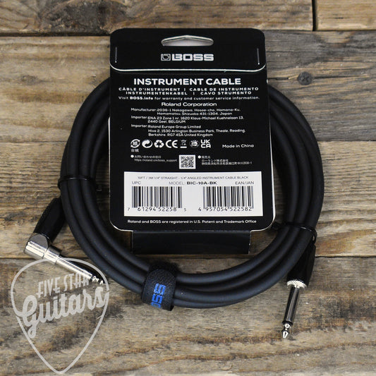 Boss BIC-10A-BK Instrument Cable - Black