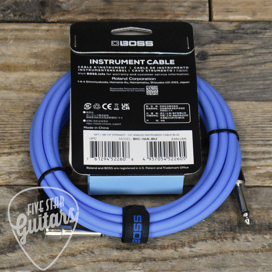Boss BIC-10A-BU instrument Cable - Blue