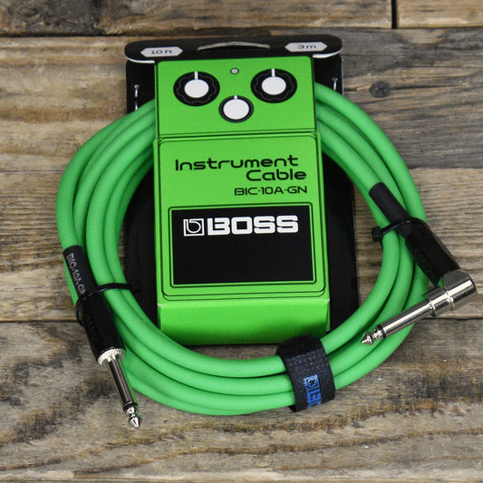 Boss BIC-10A-GN Instrument Cable - Green