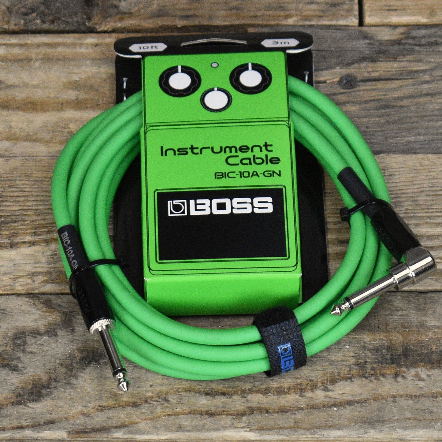 Boss BIC-10A-GN Instrument Cable - Green