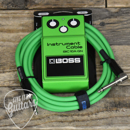 Boss BIC-10A-GN Instrument Cable - Green