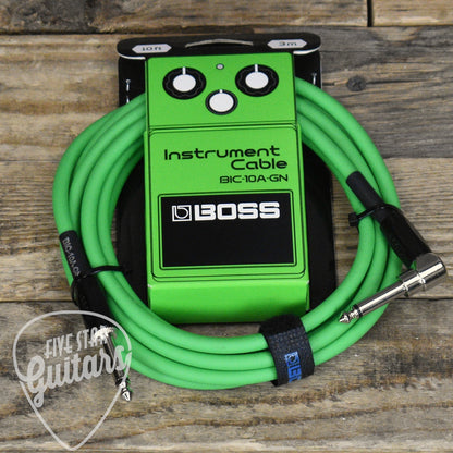 Boss BIC-10A-GN Instrument Cable - Green