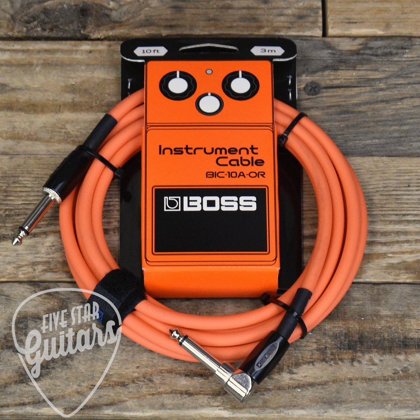 Boss BIC-10A-OR Instrument Cable - Orange