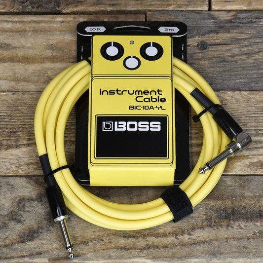 Boss BIC-10A-YL Instrument Cable - Yellow