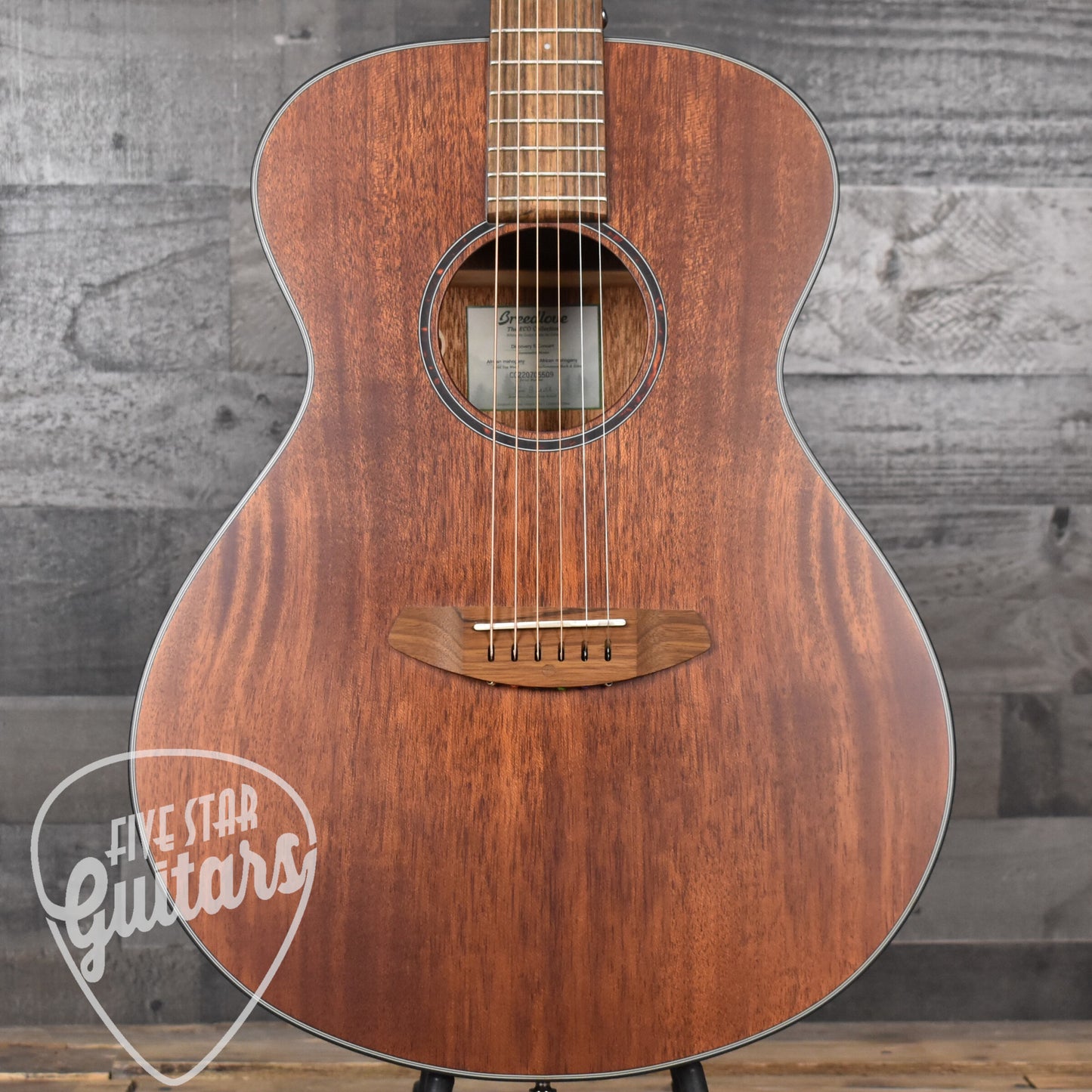 Breedlove Discovery S Concert - African Mahogany