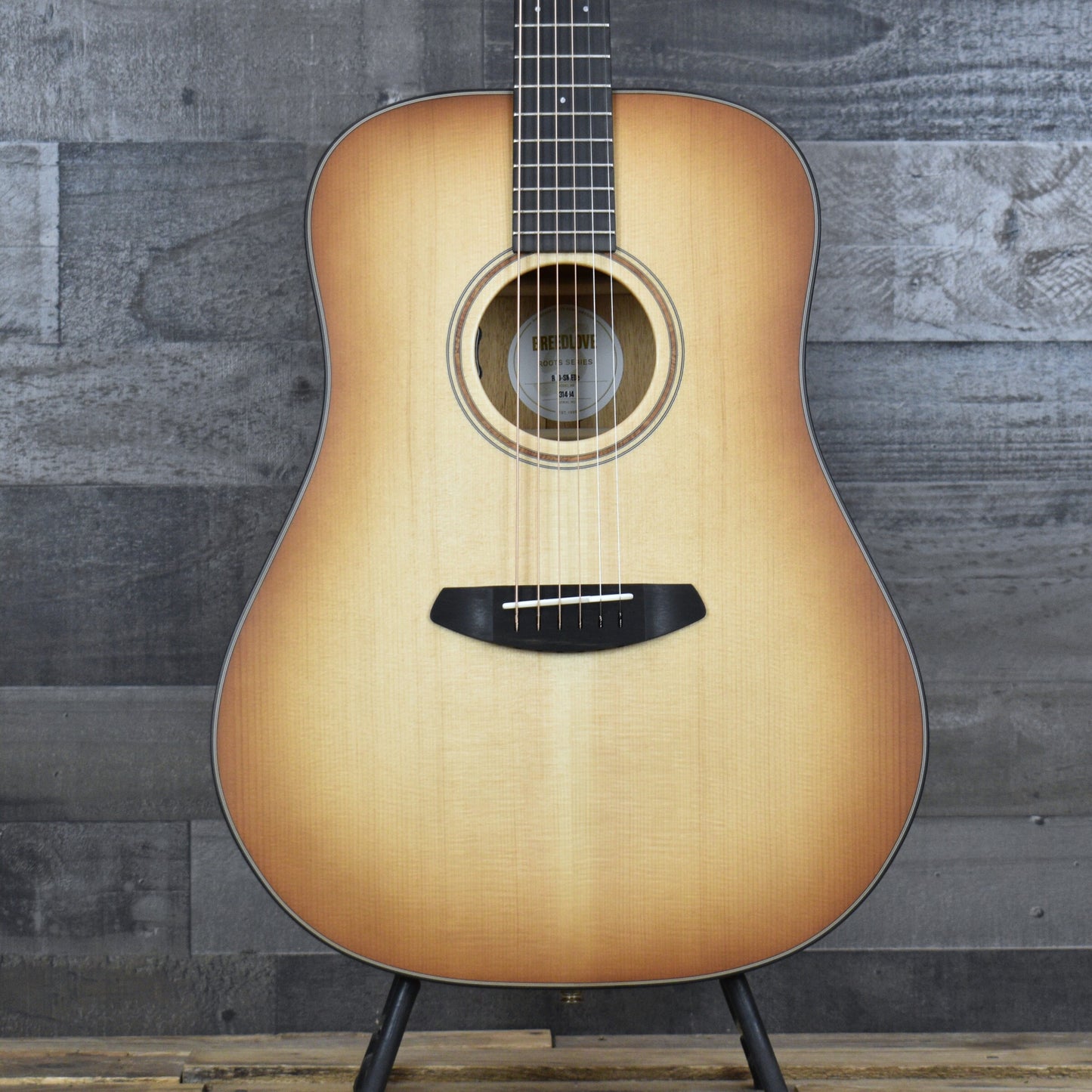 Breedlove Roots Dreadnought SMe - Edgeburst with Hardshell Case