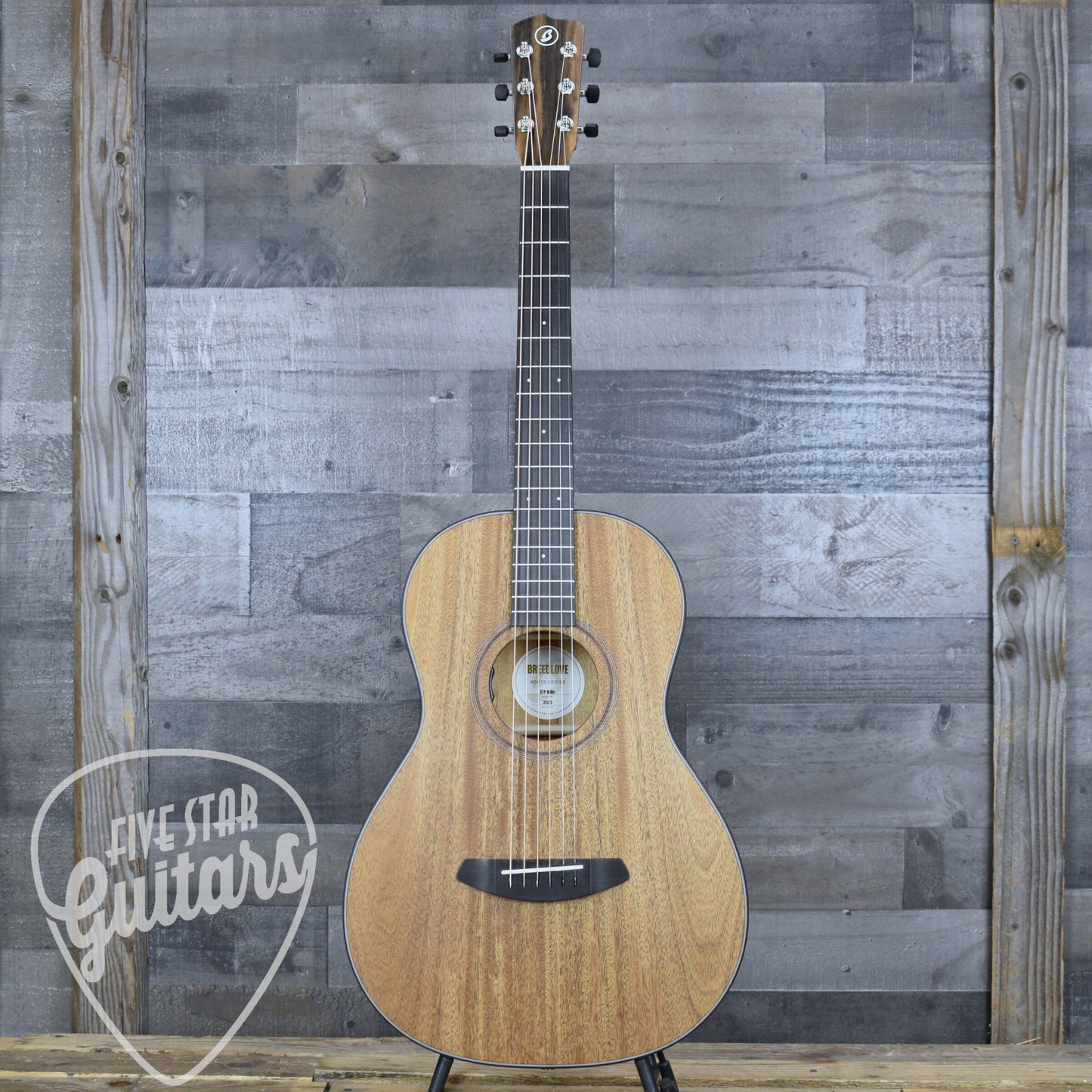 Breedlove Roots Parlor - All Mahogany with Hardshell Case