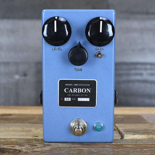 Browne Amplification Carbon V2 Overdrive Pedal
