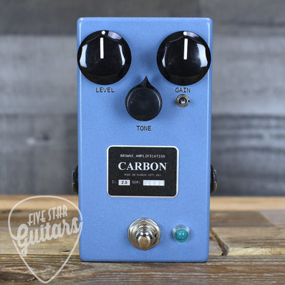 Browne Amplification Carbon V2 Overdrive Pedal