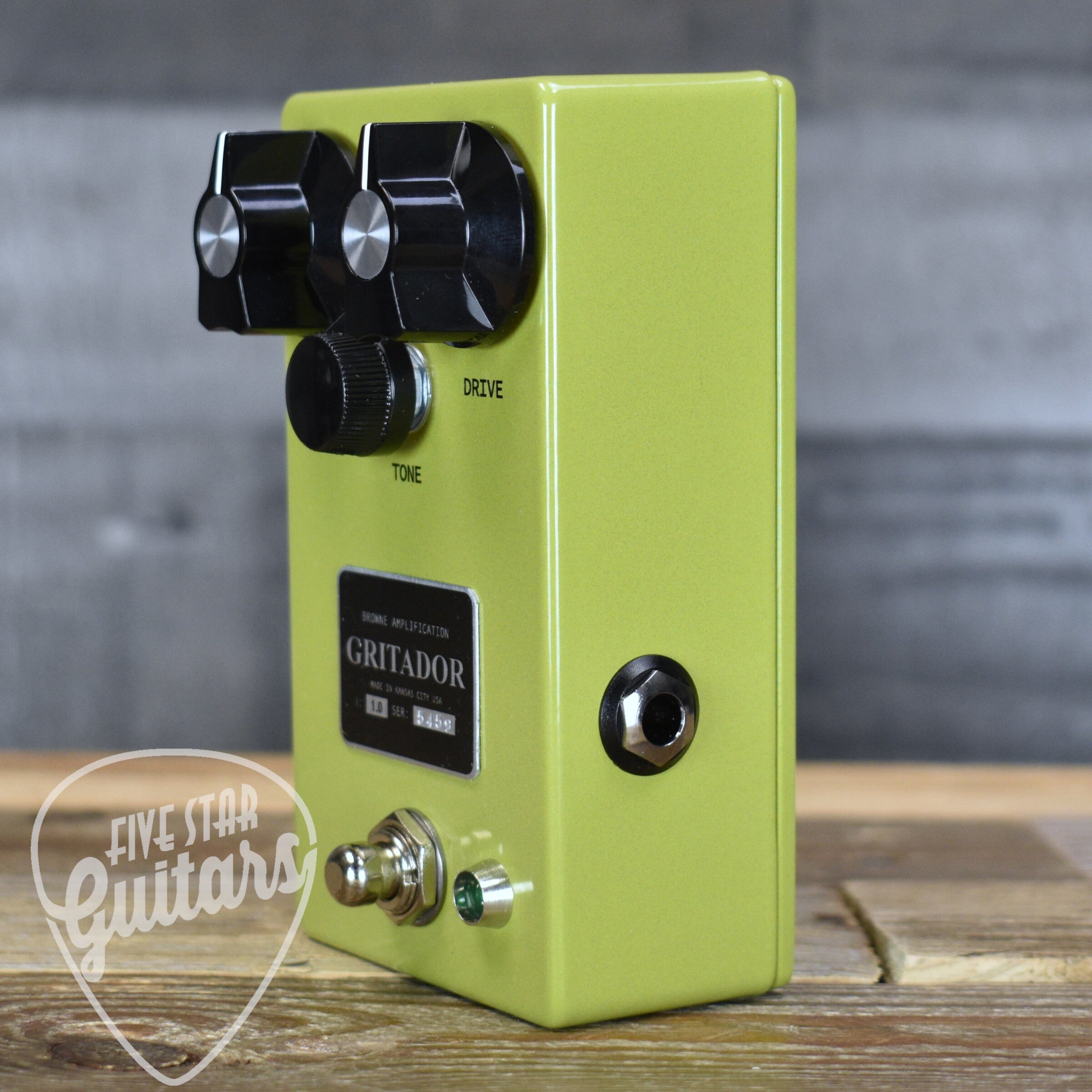 Browne Amplification Gritador Overdrive Pedal – Five Star Guitars