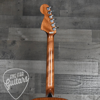 Fender California Standard Monterey E Spruce Top Black Pickguard - 3-Color Sunburst