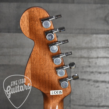 Fender California Standard Monterey E Spruce Top Black Pickguard - 3-Color Sunburst