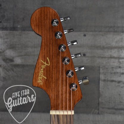 Fender California Standard Redondo Left-Handed Spruce Top Black Pickguard - Natural