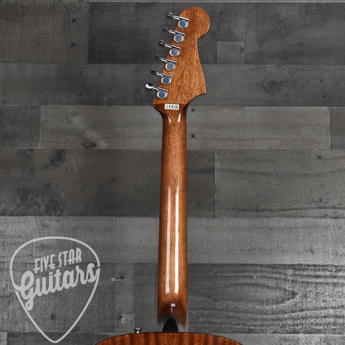 Fender California Standard Redondo Left-Handed Spruce Top Black Pickguard - Natural