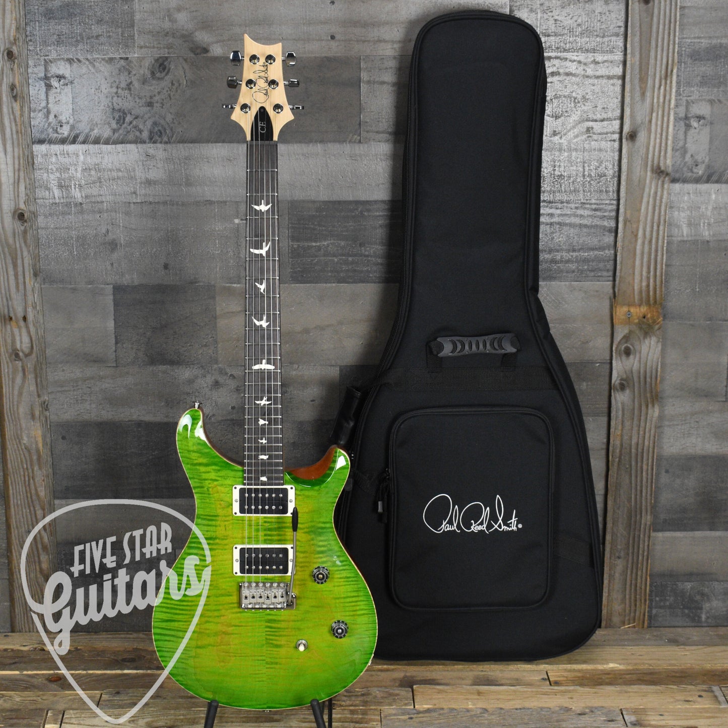 Certified Pre-Owned Paul Reed Smith CE 24 - Eriza Verde with Gig Bag