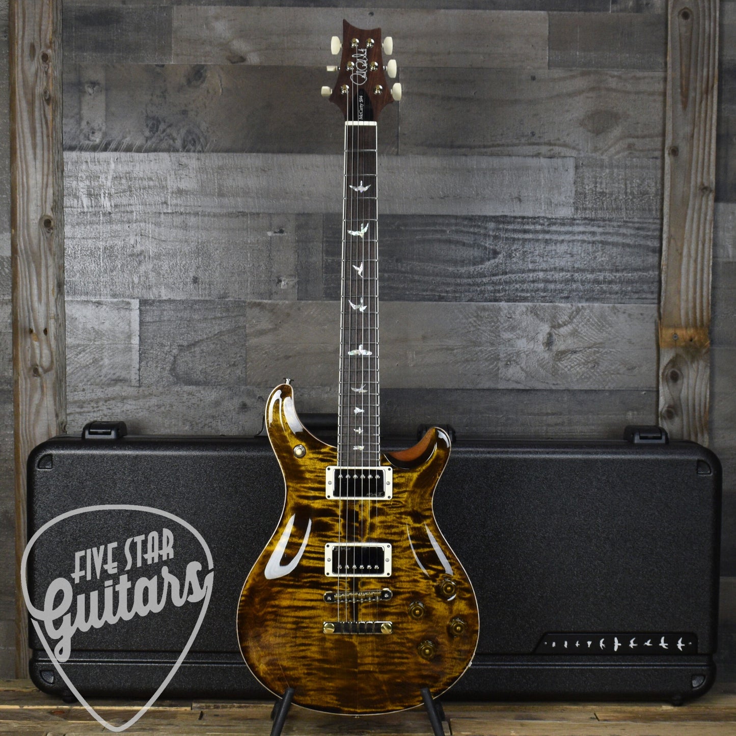 Certified Pre-Owned Paul Reed Smith McCarty 594 - Yellow Tiger with Hard Shell Case