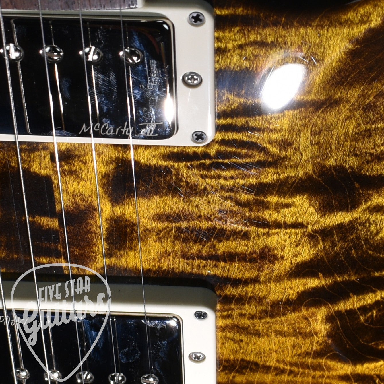 Certified Pre-Owned Paul Reed Smith McCarty 594 - Yellow Tiger with Hard Shell Case