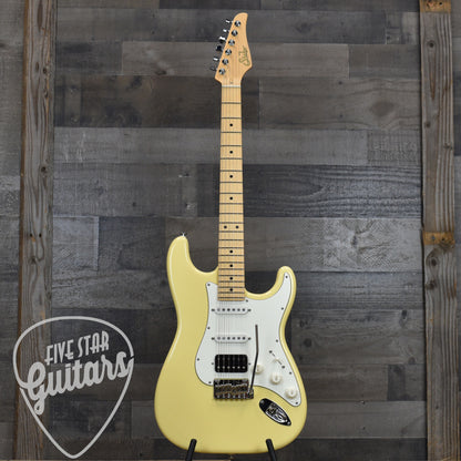 Certified Pre-Owned Suhr Classic S HSS - Vintage Yellow with Gig Bag