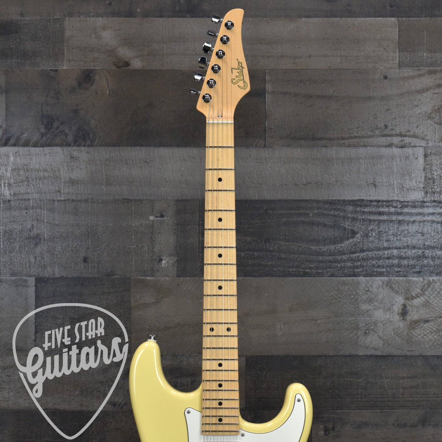 Certified Pre-Owned Suhr Classic S HSS - Vintage Yellow with Gig Bag