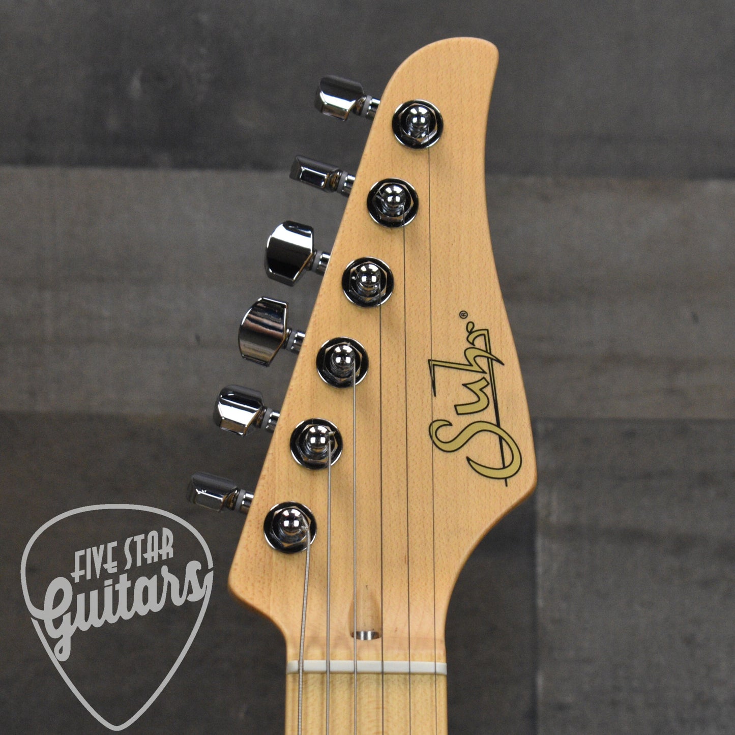 Certified Pre-Owned Suhr Classic S HSS - Vintage Yellow with Gig Bag