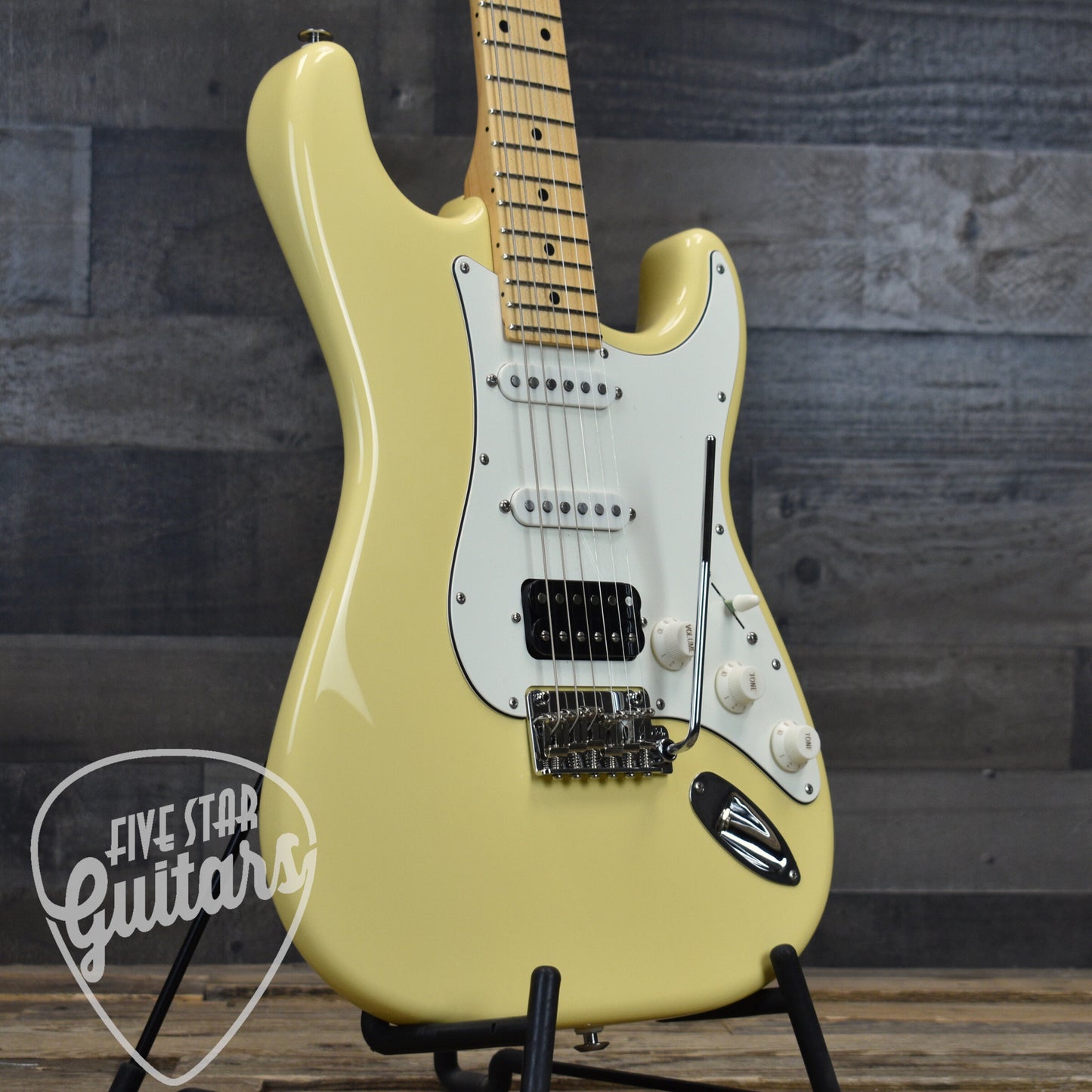 Certified Pre-Owned Suhr Classic S HSS - Vintage Yellow with Gig Bag