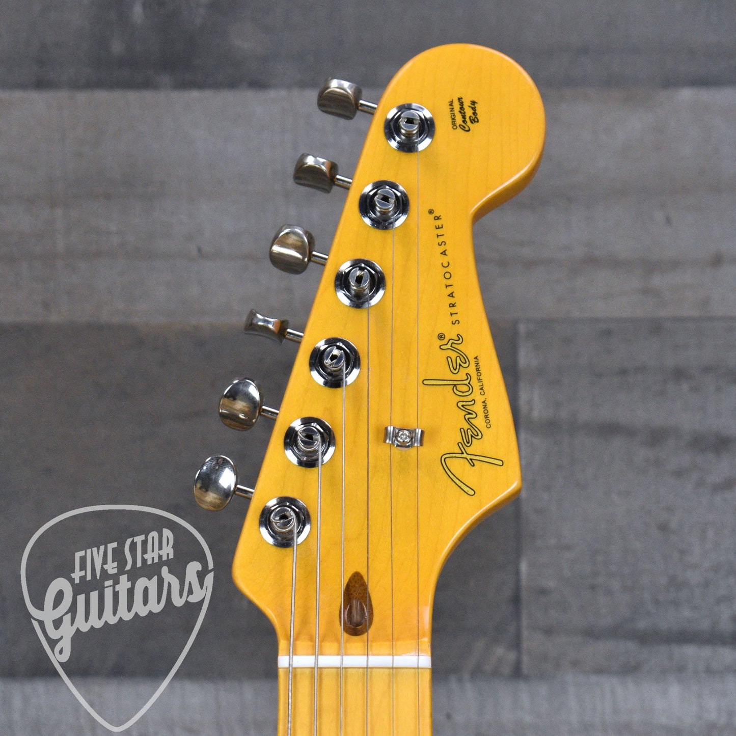 Fender American Professional Classic Stratocaster Maple Fingerboard - Faded Lake Placid Blue with Deluxe Gig Bag