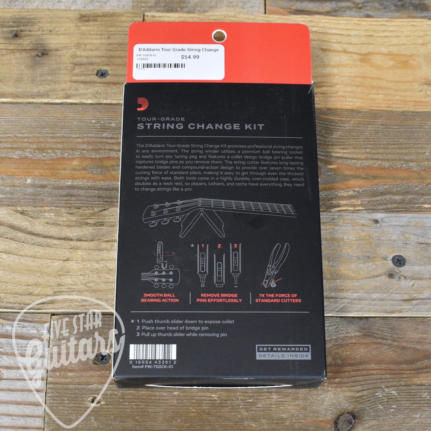 D'Addario Tour Grade String Change Kit