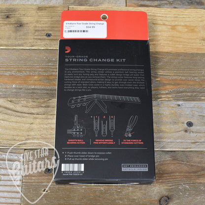 D'Addario Tour Grade String Change Kit