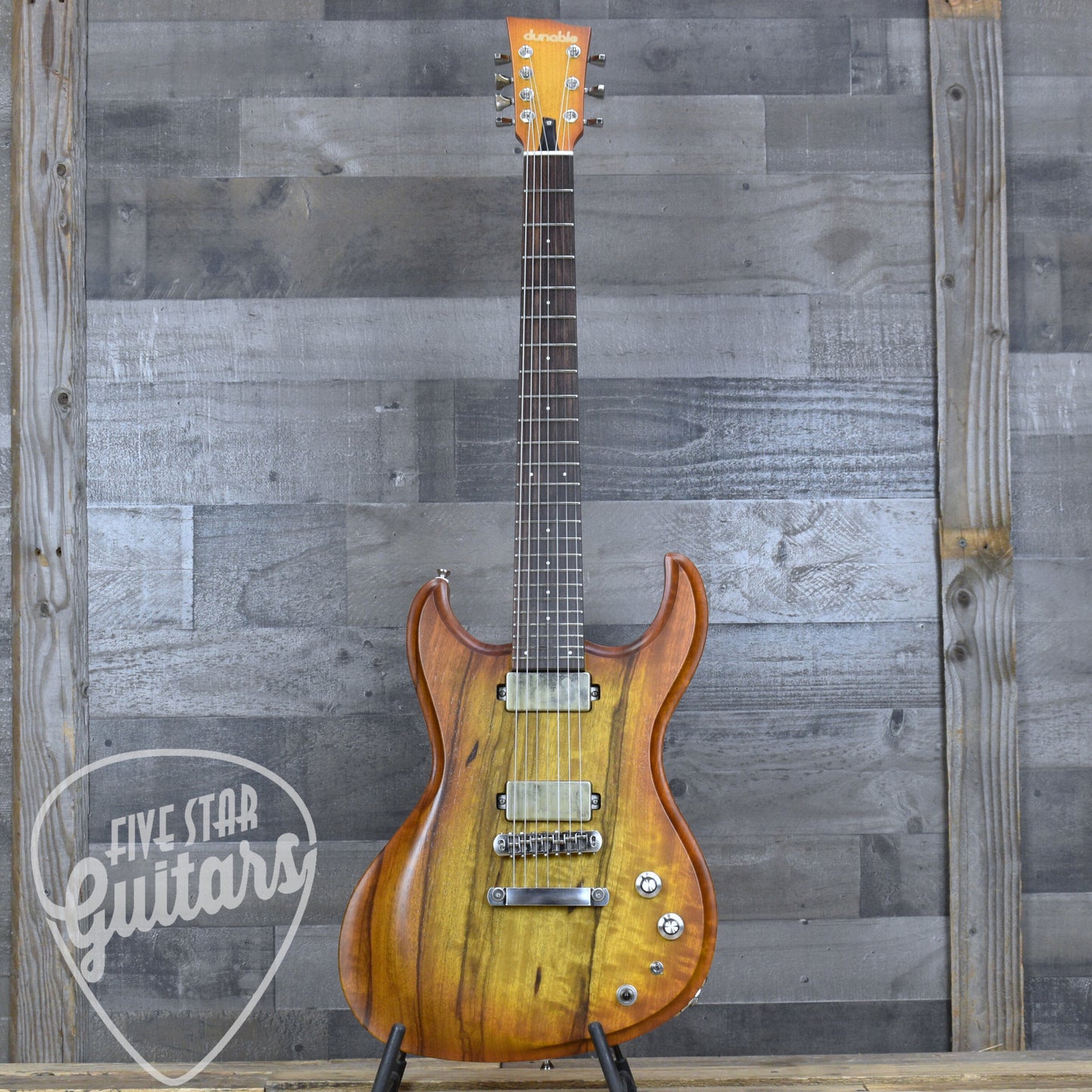 Dunable Gnarwhal 7 - Amber to Brown Burst with Hardshell Case