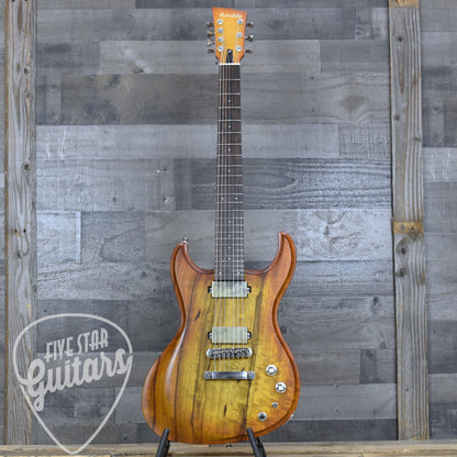 Dunable Gnarwhal 7 - Amber to Brown Burst with Hardshell Case