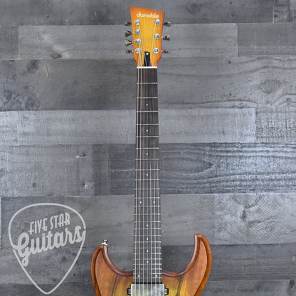 Dunable Gnarwhal 7 - Amber to Brown Burst with Hardshell Case