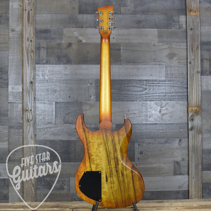 Dunable Gnarwhal 7 - Amber to Brown Burst with Hardshell Case