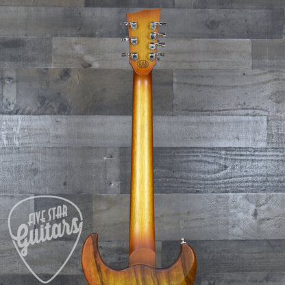 Dunable Gnarwhal 7 - Amber to Brown Burst with Hardshell Case