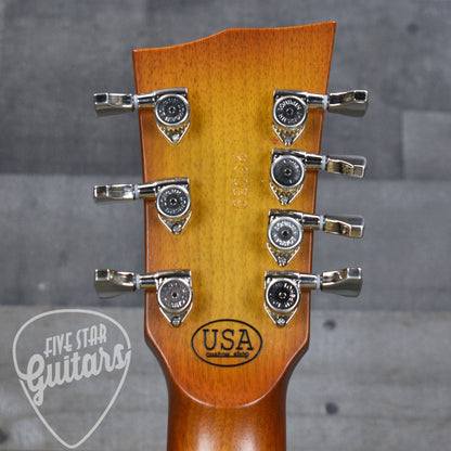 Dunable Gnarwhal 7 - Amber to Brown Burst with Hardshell Case