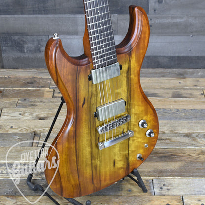 Dunable Gnarwhal 7 - Amber to Brown Burst with Hardshell Case