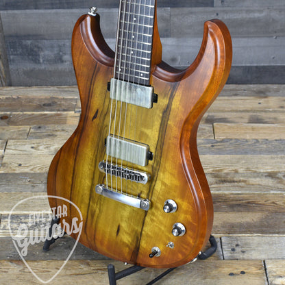 Dunable Gnarwhal 7 - Amber to Brown Burst with Hardshell Case