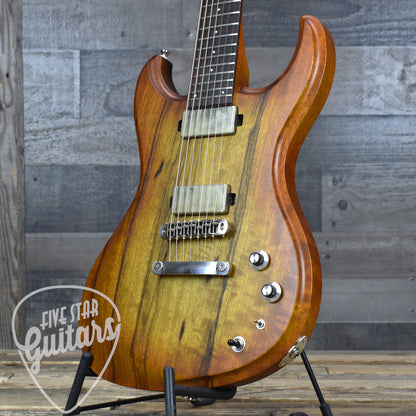 Dunable Gnarwhal 7 - Amber to Brown Burst with Hardshell Case