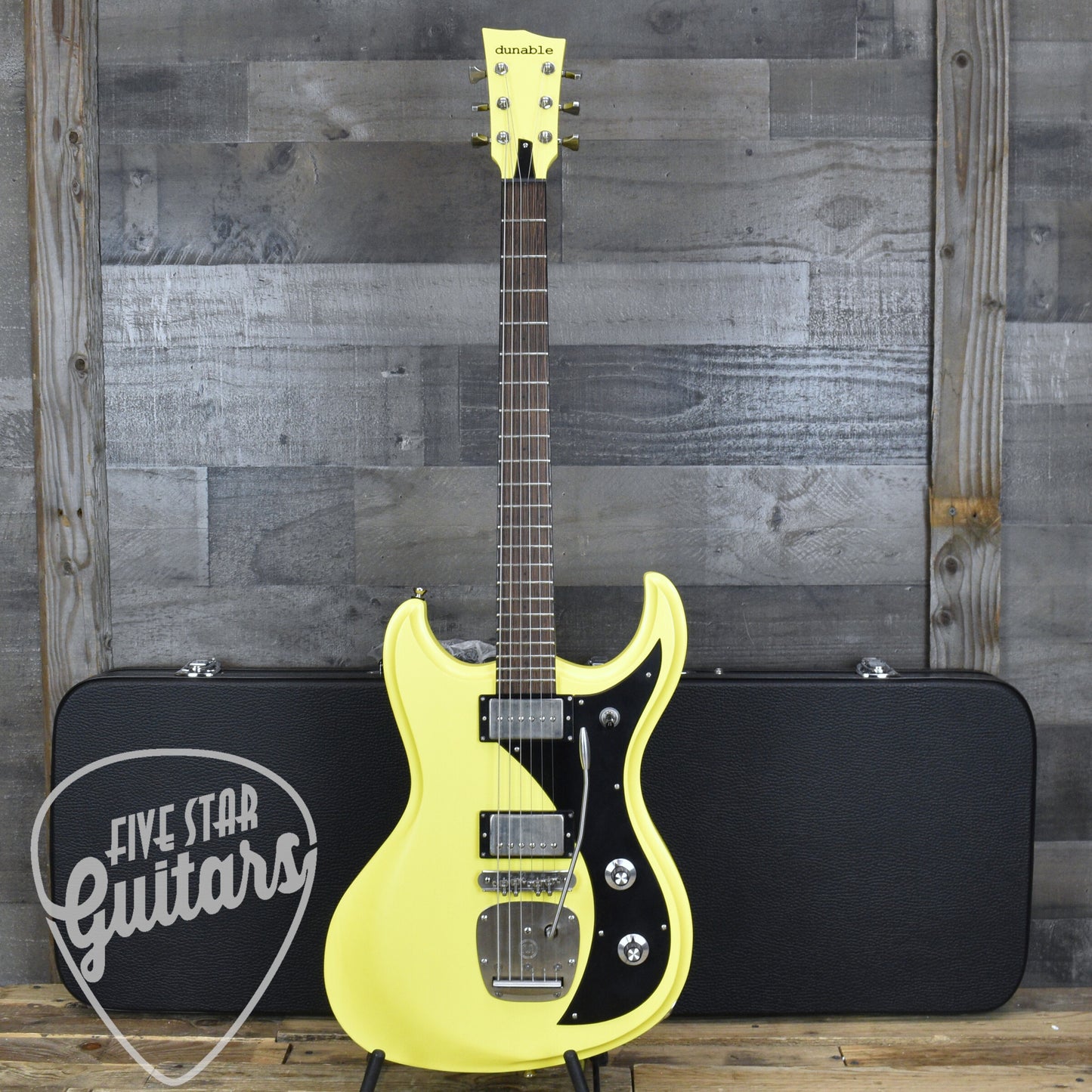 Dunable USA Gnarwhal - TV Yellow with Hardshell Case