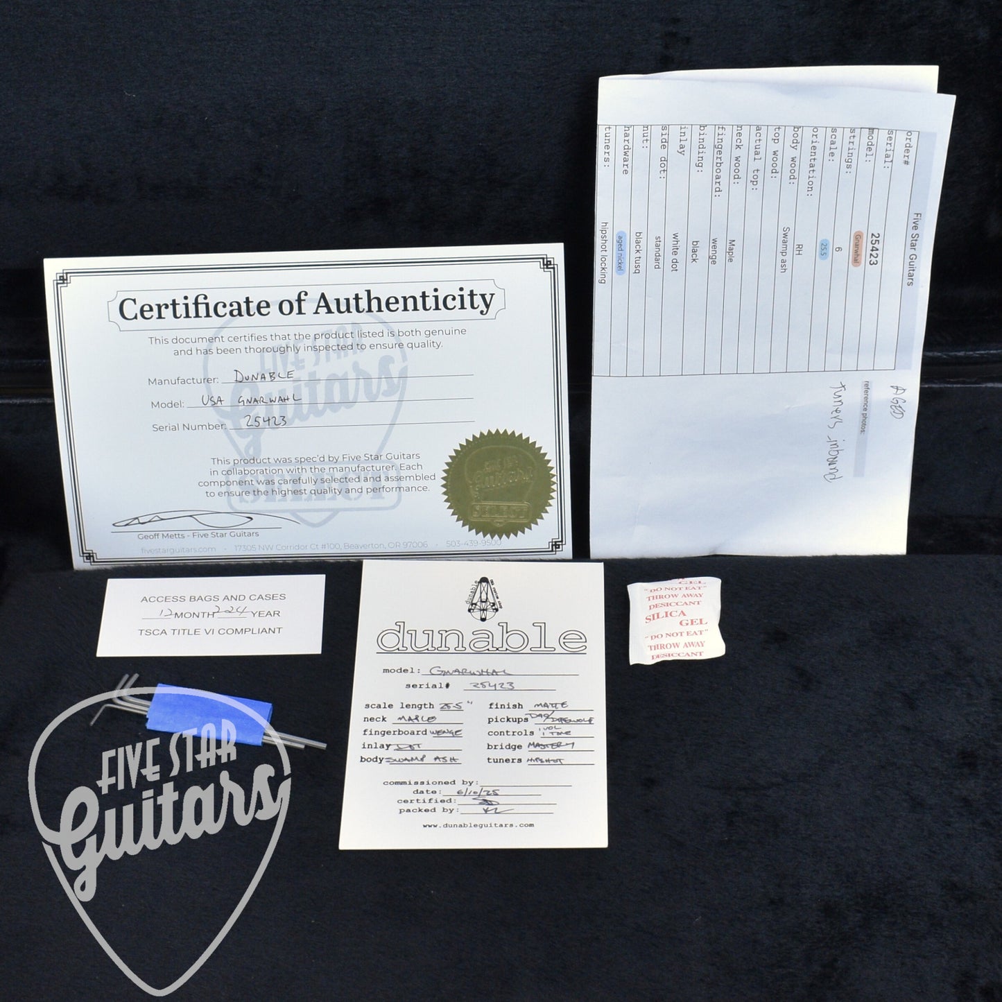 Dunable USA Gnarwhal - TV Yellow with Hardshell Case