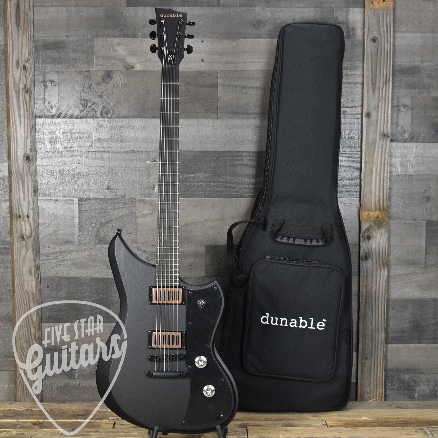 Dunable Yeti DE Baritone Matte Black Swamp Ash with Deluxe Gig Bag