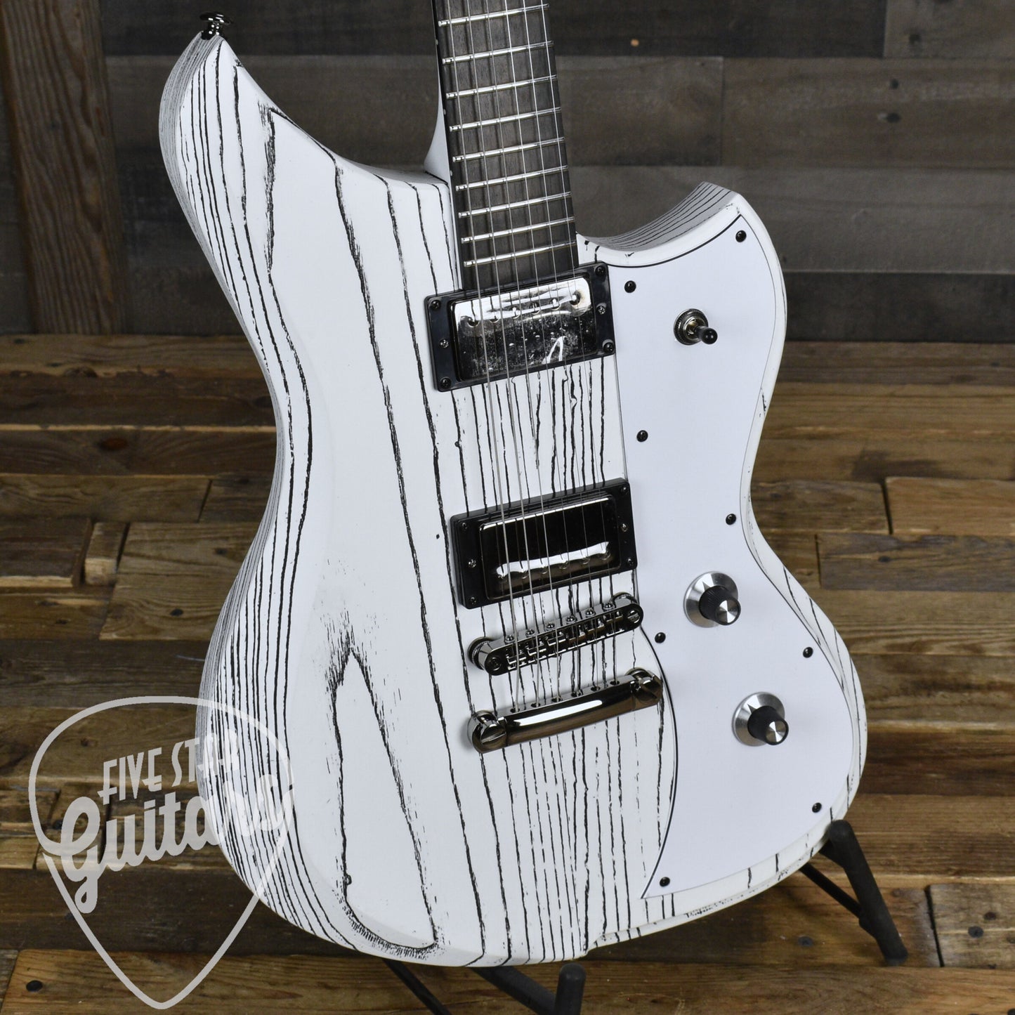 Dunable Yeti DE Swamp Ash - Matte White with Gigbag