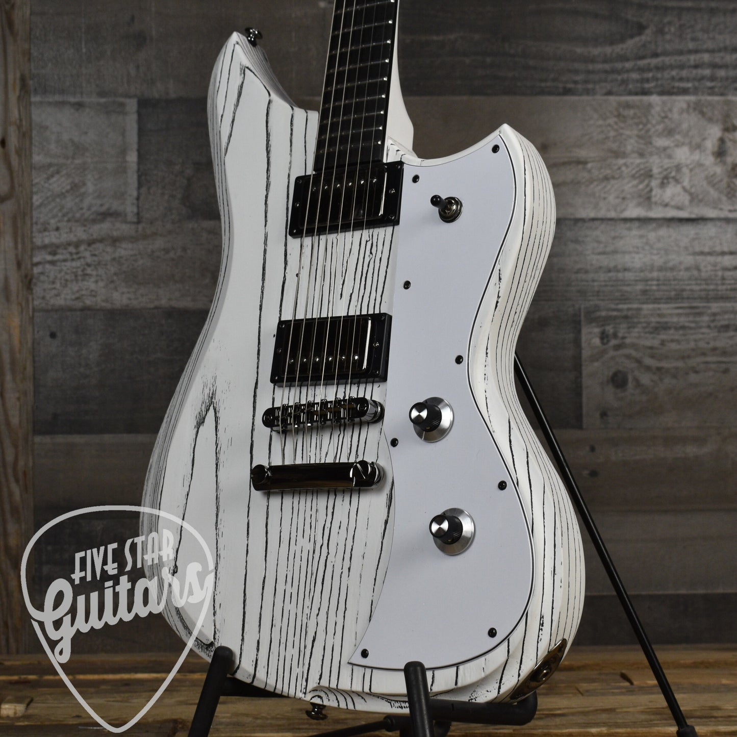 Dunable Yeti DE Swamp Ash - Matte White with Gigbag