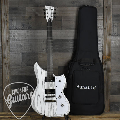 Dunable Yeti DE Swamp Ash - Matte White with Gigbag