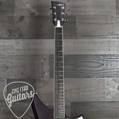 Dunable Yeti USA Black Limba - Transparent Purple with Hardshell Case